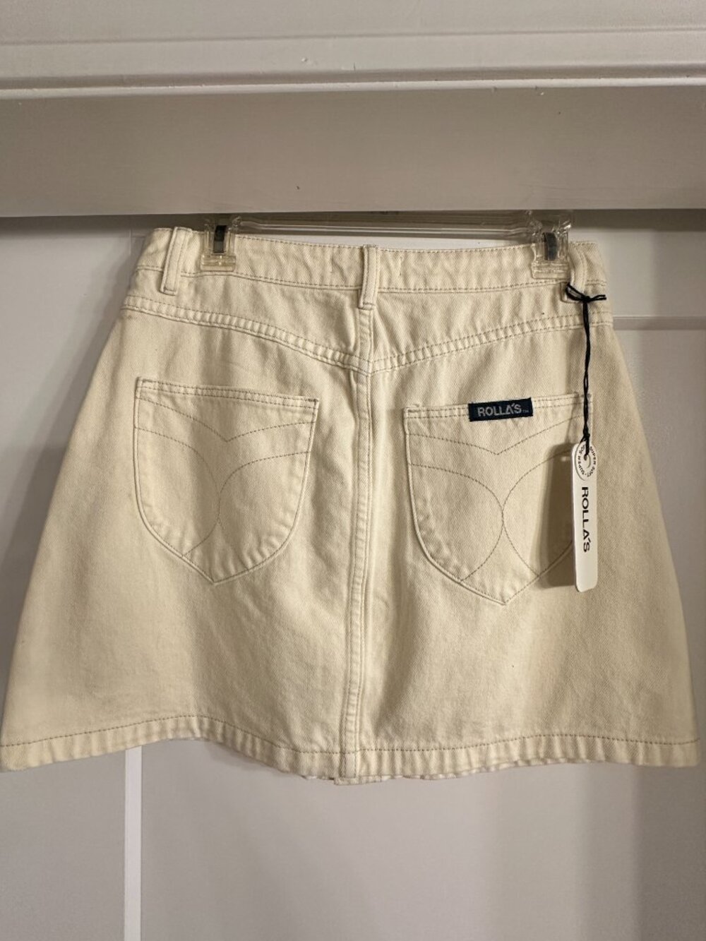 ROLLA'S A-Line Mini Lyocell Skirt - Picture 2 of 2
